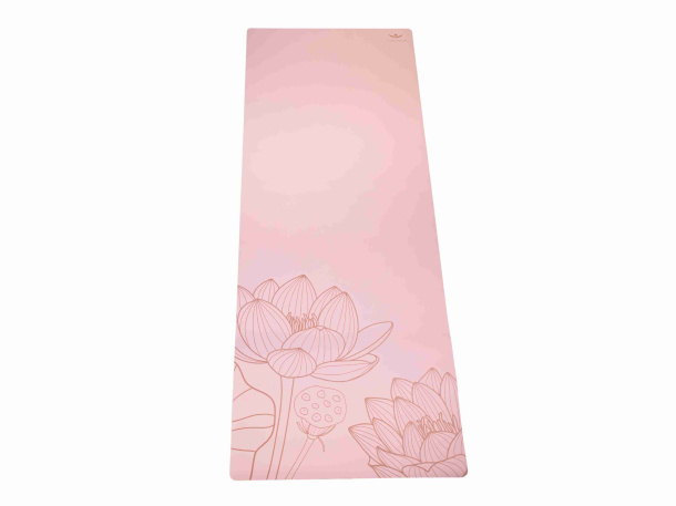 Yogacentrum PU podložka na jogu Rose 1.5 mm