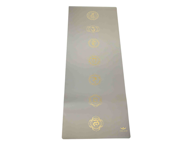 Yogacentrum PU podložka na jogu Gold Line 7 Chakras 1.5mm 